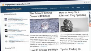 Publish Guest Post on engagementringcalculator.com