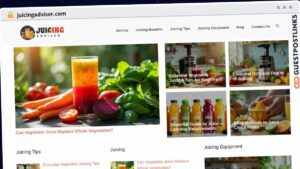 Publish Guest Post on juicingadviser.com