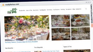 Publish Guest Post on readyfortea.com