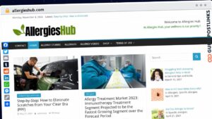 Publish Guest Post on allergieshub.com