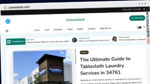 Publish Guest Post on canvaslock.com