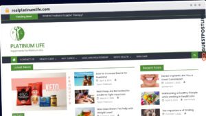 Publish Guest Post on realplatinumlife.com