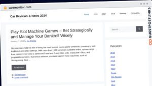 Publish Guest Post on carsmonitor.com