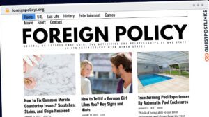 Publish Guest Post on foreignpolicyi.org