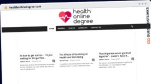 Publish Guest Post on healthonlinedegree.com