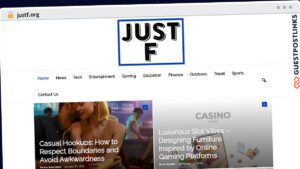 Publish Guest Post on justf.org