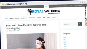 Publish Guest Post on officialroyalwedding2011.org