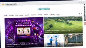Publish Guest Post on rantdriven.com