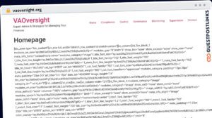 Publish Guest Post on vaoversight.org