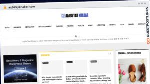Publish Guest Post on aajkitajikhabar.com