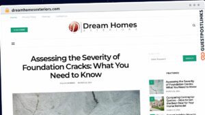 Publish Guest Post on dreamhomesexteriors.com