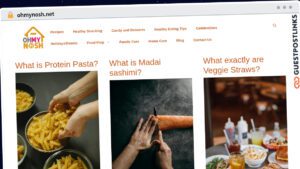 Publish Guest Post on ohmynosh.net