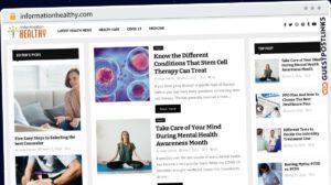 Publish Guest Post on informationhealthy.com