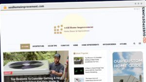 Publish Guest Post on aasihomeimprovement.com