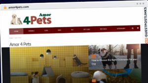 Publish Guest Post on amor4pets.com