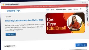 Publish Guest Post on bloggingdays.com