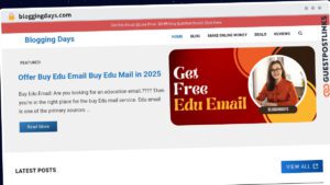 Publish Guest Post on bloggingdays.com