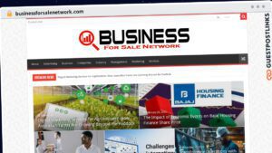 Publish Guest Post on businessforsalenetwork.com