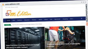 Publish Guest Post on ceres-editions.com
