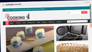 Publish Guest Post on cookingbureau.com