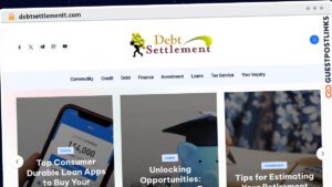 Publish Guest Post on debtsettlementt.com