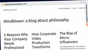Publish Guest Post on globalphotographytips.com