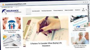 Publish Guest Post on insurancecompetitors.com