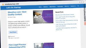 Publish Guest Post on letsdostartup.com