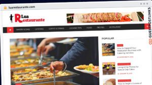 Publish Guest Post on luarestaurante.com
