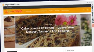 Publish Guest Post on mystarchefs.com