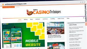 Publish Guest Post on onlinecasinotechniques.com