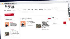 Publish Guest Post on reviewsofthings.com