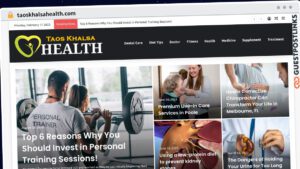 Publish Guest Post on taoskhalsahealth.com