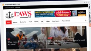 Publish Guest Post on whitelawsrest.com
