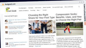 Publish Guest Post on footgood.com
