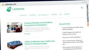 Publish Guest Post on ladavana.com