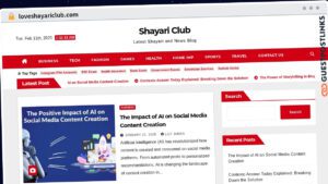 Publish Guest Post on loveshayariclub.com