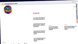 Publish Guest Post on mrpopculture.com