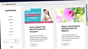 Publish Guest Post on sarkarixam.in