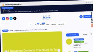 Publish Guest Post on sevendaysaweek.co