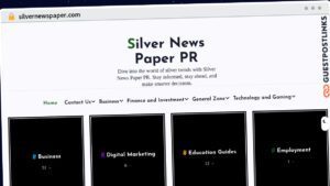 Publish Guest Post on silvernewspaper.com