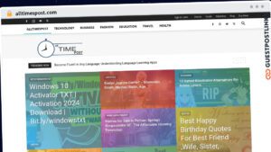 Publish Guest Post on alltimespost.com