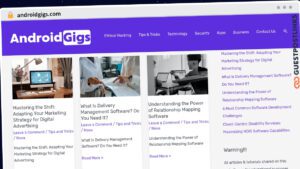 Publish Guest Post on androidgigs.com