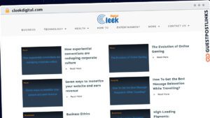Publish Guest Post on cleekdigital.com