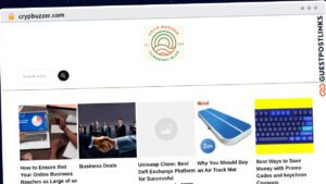 Publish Guest Post on crypbuzzer.com