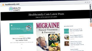 Publish Guest Post on healthcomfy.com