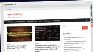 Publish Guest Post on joinoilgas.co