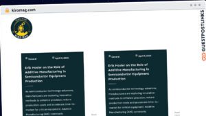Publish Guest Post on kiromag.com