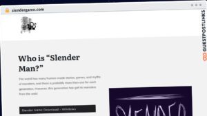 Publish Guest Post on slendergame.com