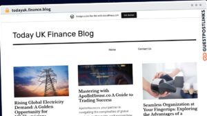 Publish Guest Post on todayuk.finance.blog